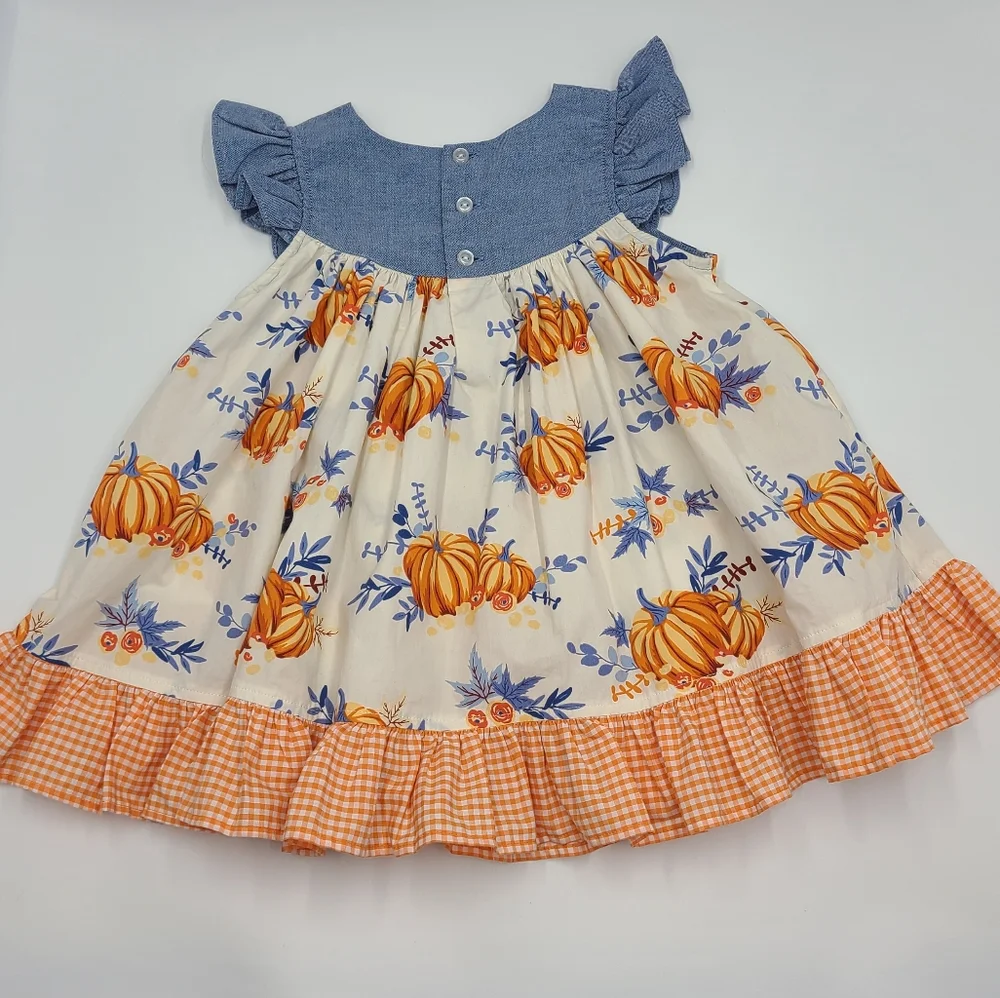 Eleanor Rose pumpkin dress size 2